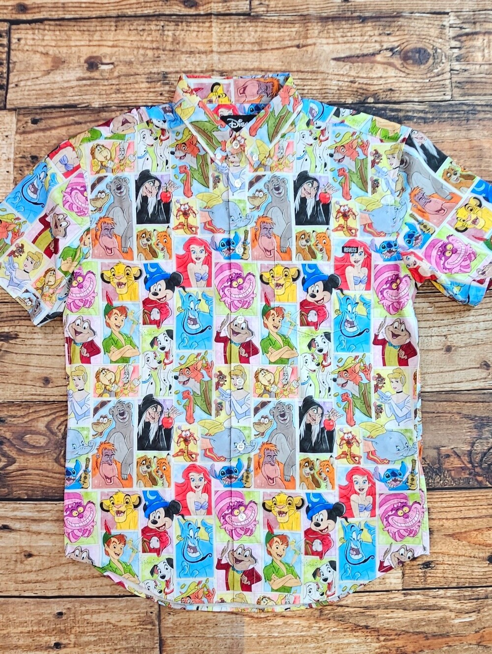 RSVLTS Disney 100 Years Limited Edition "Drawn To Life"  Men's Size Large